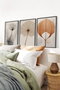 Wallity Huhu481S - Set de 3 pinturas decorativas en MDF de 35 x 50 cm